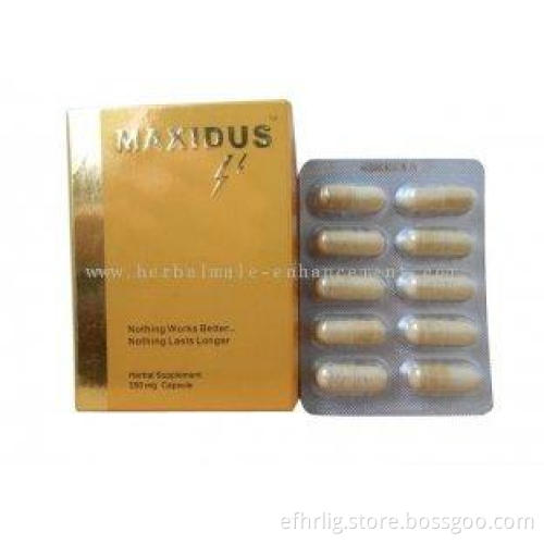 Maxidus Complex Hot Sales Maxidus Male Enhancement Herbal S
